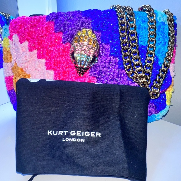 🌟New Kurt Geiger Medium Crochet Kensington Crossbody - Picture 10 of 10